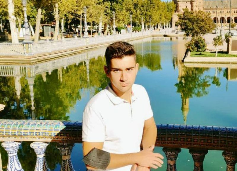 El joven desaparecido, Iván Díaz Bustillo