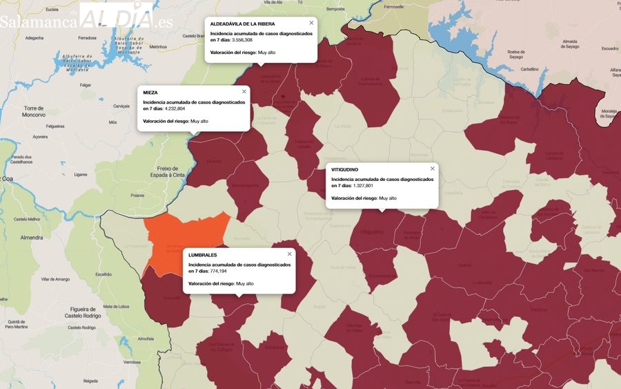 Jornada de estabilidad en Las Arribes con positivos ligeramente a la baja en el conjunto