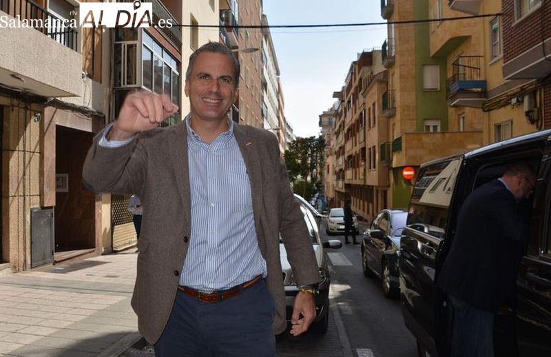 Ortega Smith iniciará la campaña de Vox en Salamanca con un mitin en el centro de la ciudad
