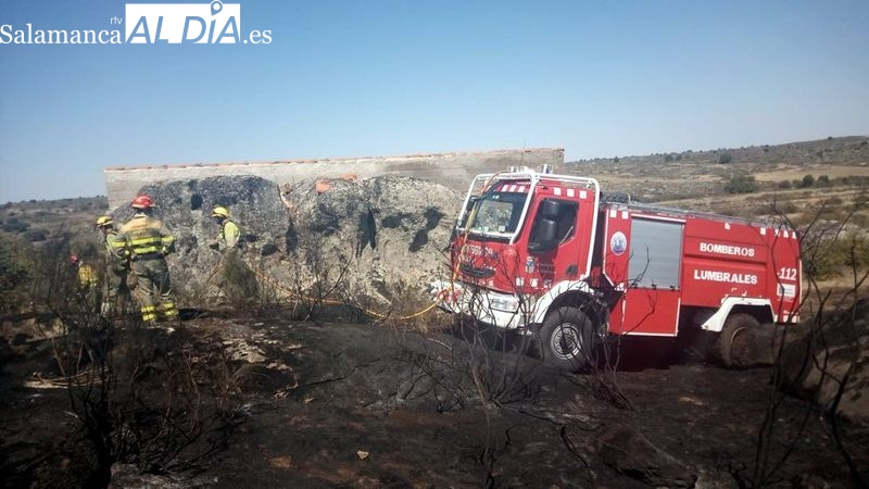 Bomberos Voluntarios de Lumbrales, reconocimiento a un trabajo bien hecho