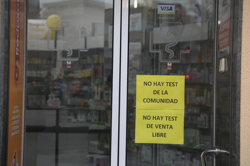 La venta de test de antígenos se dispara cerca de un 70%