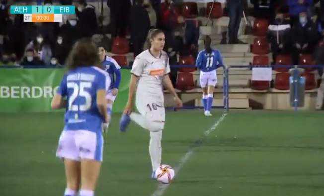 Carmen Álvarez debuta con el Eibar en la Copa de la Reina el mismo día de su llegada