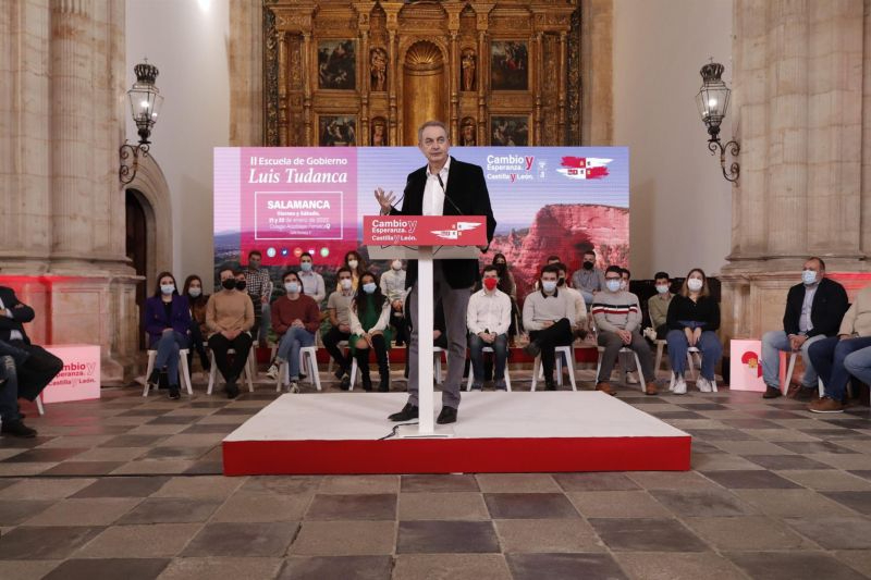 Rodríguez Zapatero destaca la necesidad objetiva de cambio en Castilla y León
