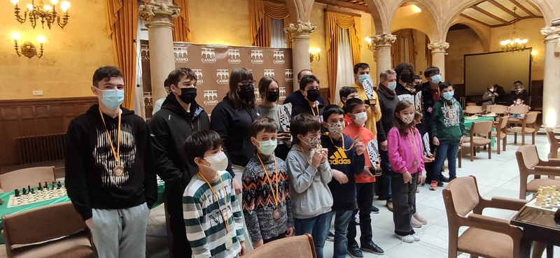 El campeonato provincial de ajedrez reúne a 55 jóvenes 