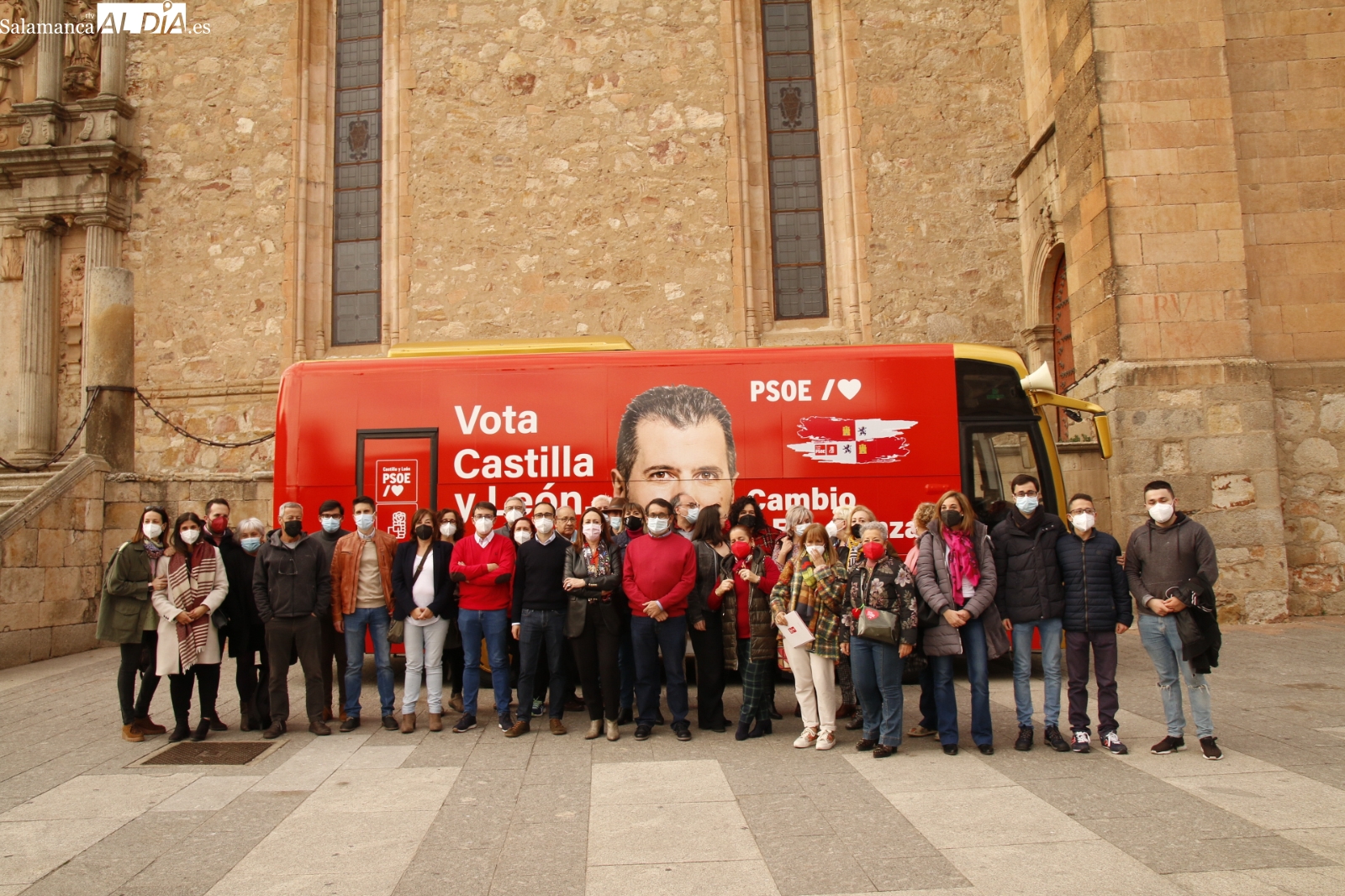 Pablos: El único voto que garantiza el cambio en Castilla y León es el voto al PSOE