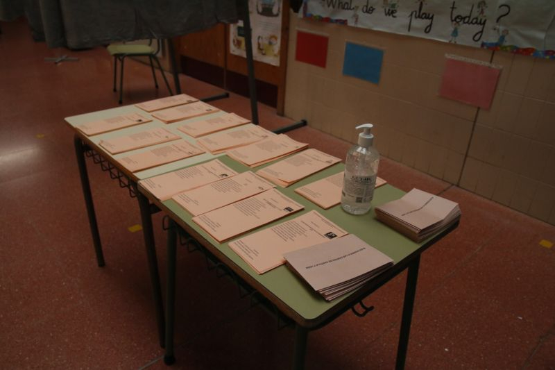 Desaparece el censo en una mesa electoral en Salamanca