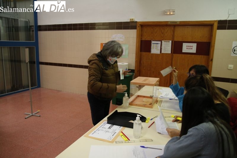 La jornada electoral salmantina en imágenes