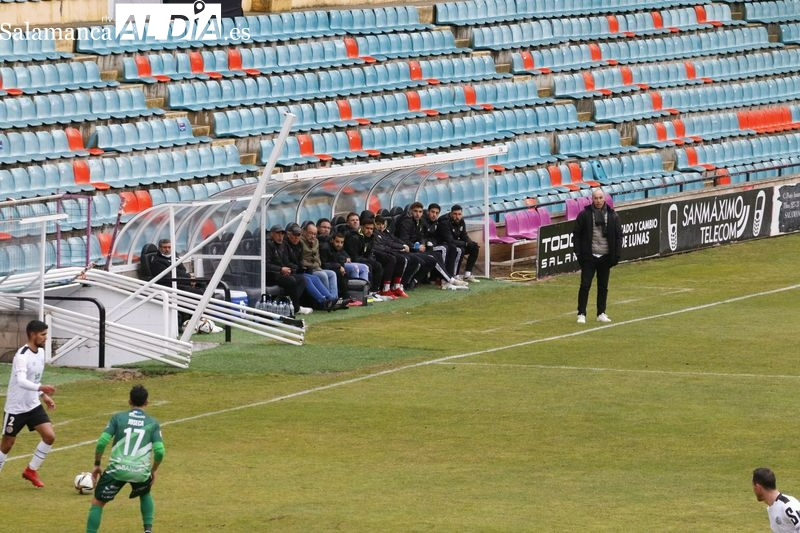 Calderón, sobre el ánimo del Salamanca UDS: Es un funeral. Es un año en el que todo sale mal