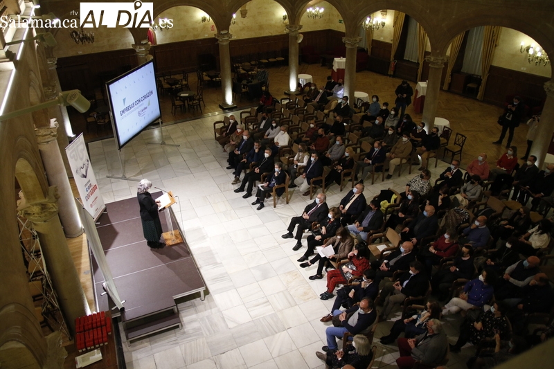 Cáritas Salamanca reconoce el compromiso de las Empresas con Corazón 