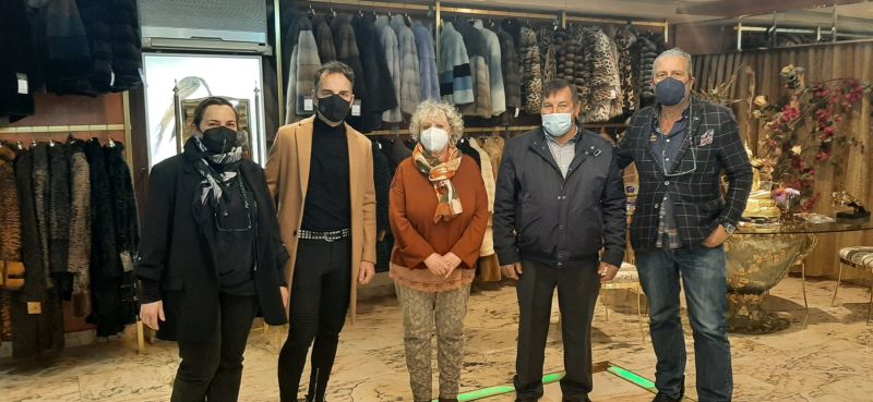 La subdelegada del Gobierno, Encarnación Pérez, visita Frades de la Sierra