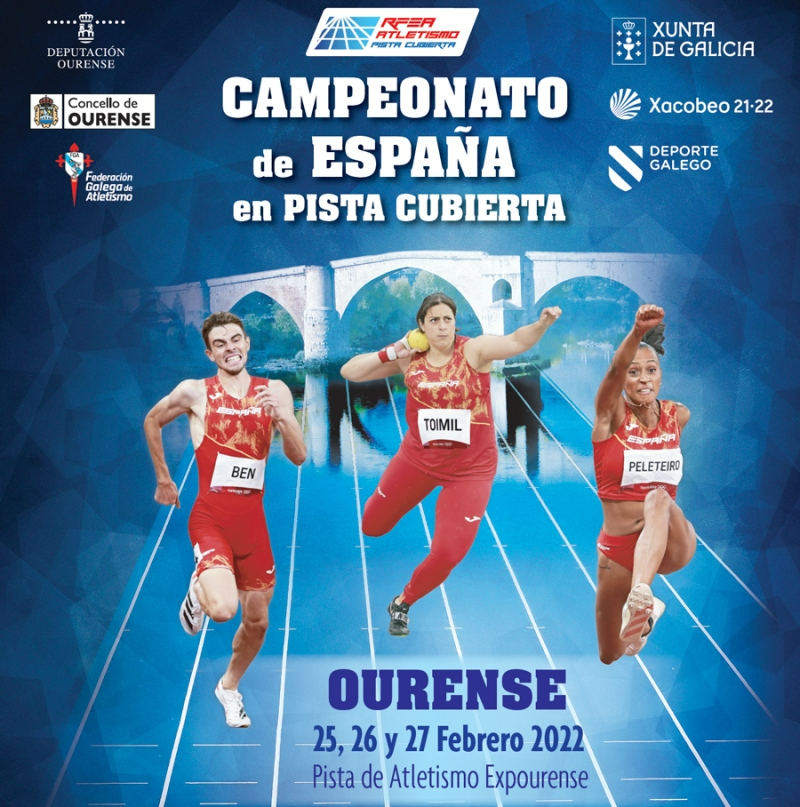 Álvaro de Arriba disputa este fin de semana en Ourense el Campeonato de España Indoor