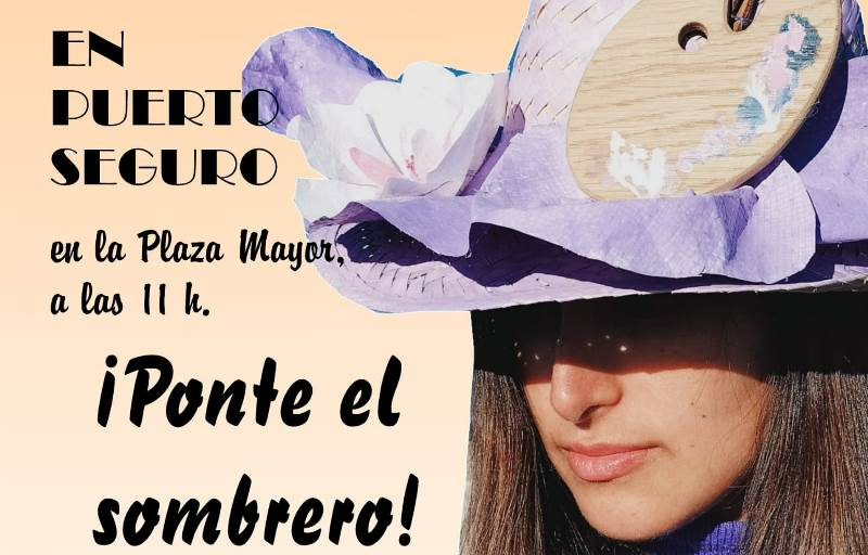 Convocada una jornada de pintura en Puerto Seguro con el lema ‘Ponte el sombrero’