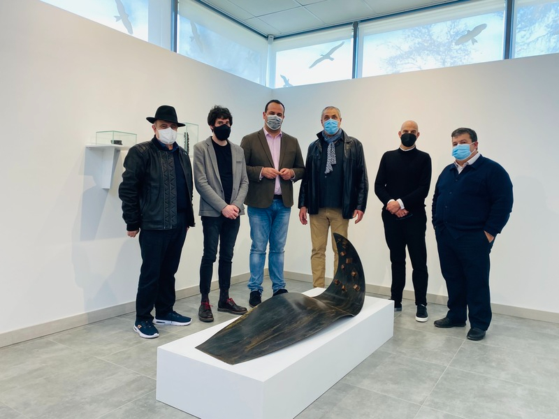 Esculturas de madera, hierro o resina en la nueva exposición en la Isla del Soto