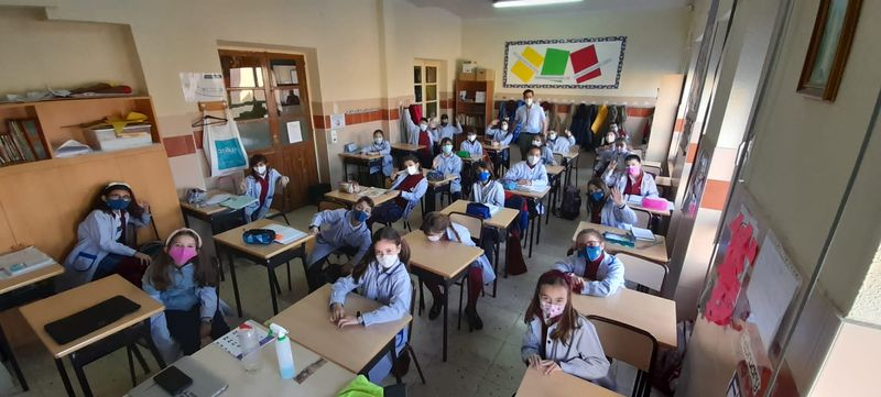 Charla sobre el Servicio de Emergencias 112 en el colegio San Juan Bosco