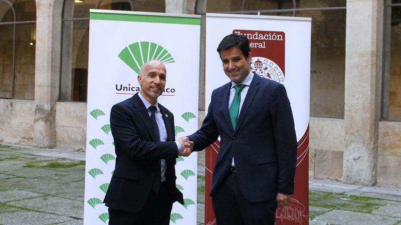 Unicaja Banco renueva su colaboración como Empresa Amiga de la Universidad de Salamanca