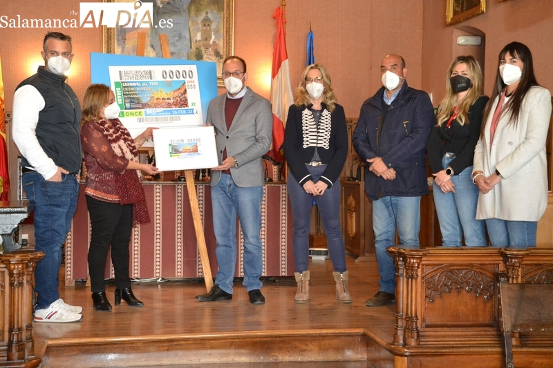 5,5 millones de cupones de la ONCE promocionan el Carnaval del Toro por toda España