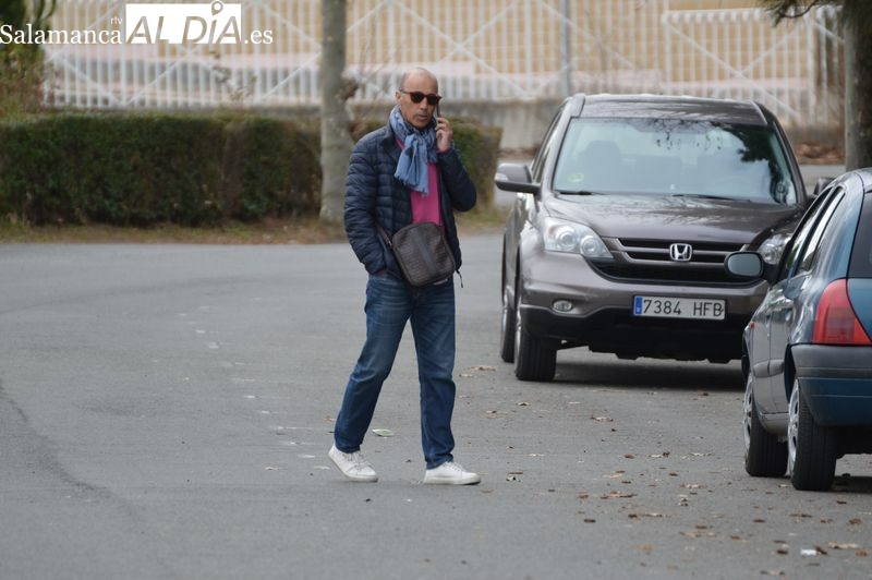 Calderón se despide del Salamanca UDS, el Helmántico y sus jugadores