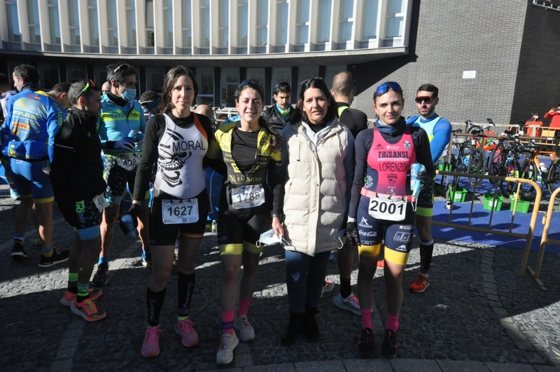 Carlos Cobos y Patricia Lorenzo, ganadores del II Duatlón de Carretera en Santa Marta 