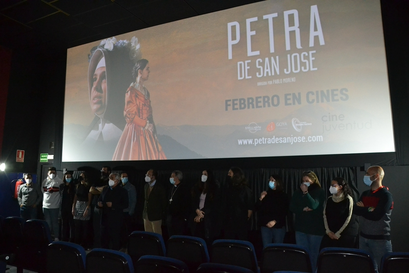 Estrenada en Ciudad Rodrigo ‘Petra de San José’, rodada en un 99% en la ciudad
