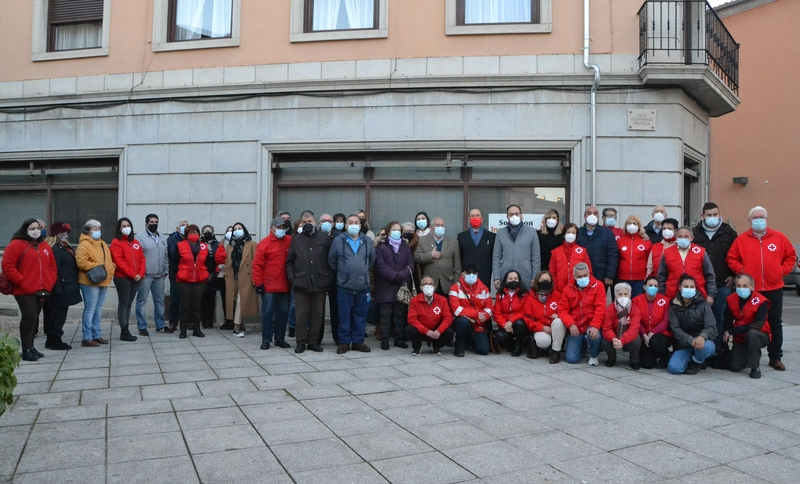 Ciudad Rodrigo estrena la calle ‘Voluntariado Cruz Roja’ en reconocimiento a su encomiable labor