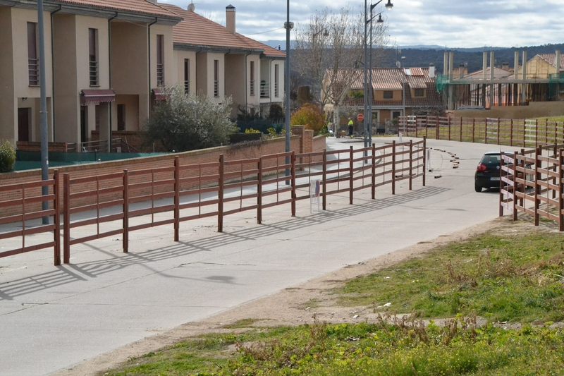 La Ronda de San Pelayo se llena de agujas más pronto de lo habitual