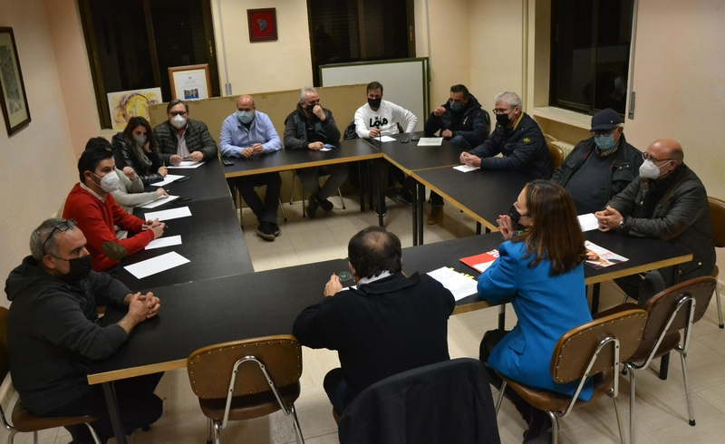 Afecir mantiene una reunión con candidatos del PSOE a las Cortes