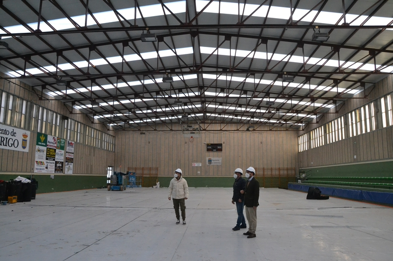 Recta final de las obras de sustitución de la cubierta del Pabellón de Conde de Foxá