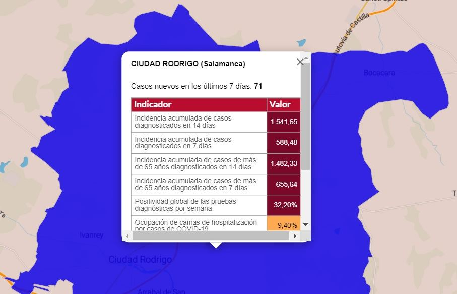 Jornada favorable para la comarca con nuevos claros descensos de la incidencia