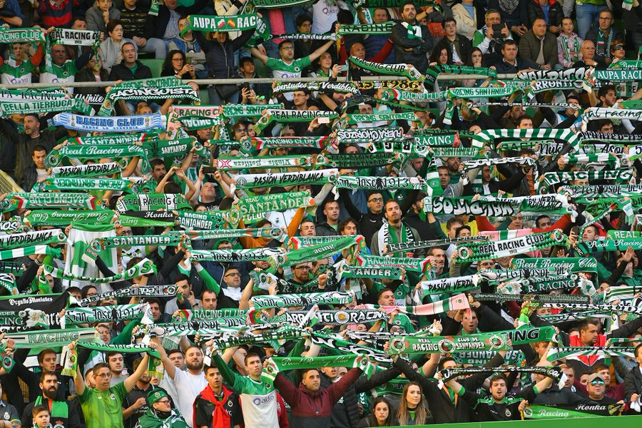Locura cántabra en Salamanca: cerca de mil aficionados del Racing tienen entrada para Unionistas