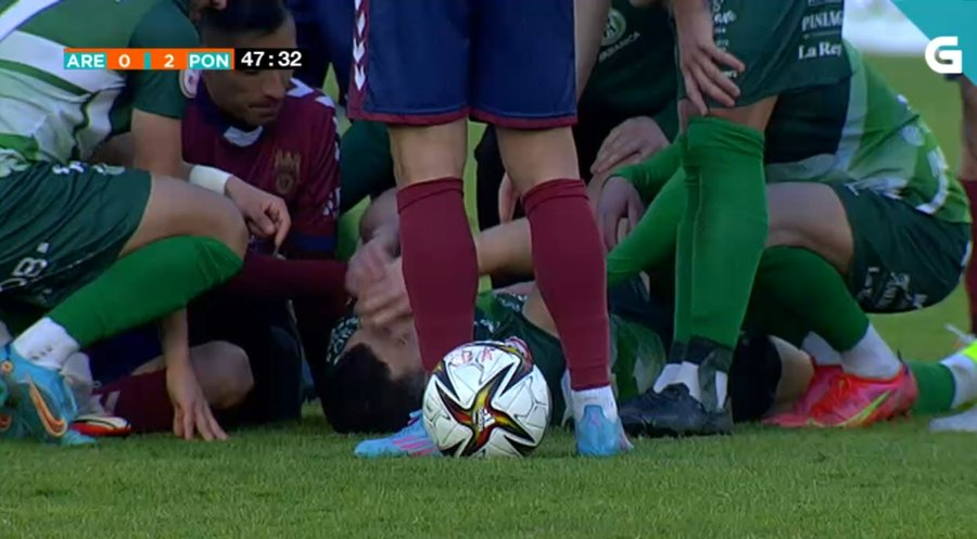 Preocupación por la posible tercera rotura de ligamento cruzado de Uxío en su carrera