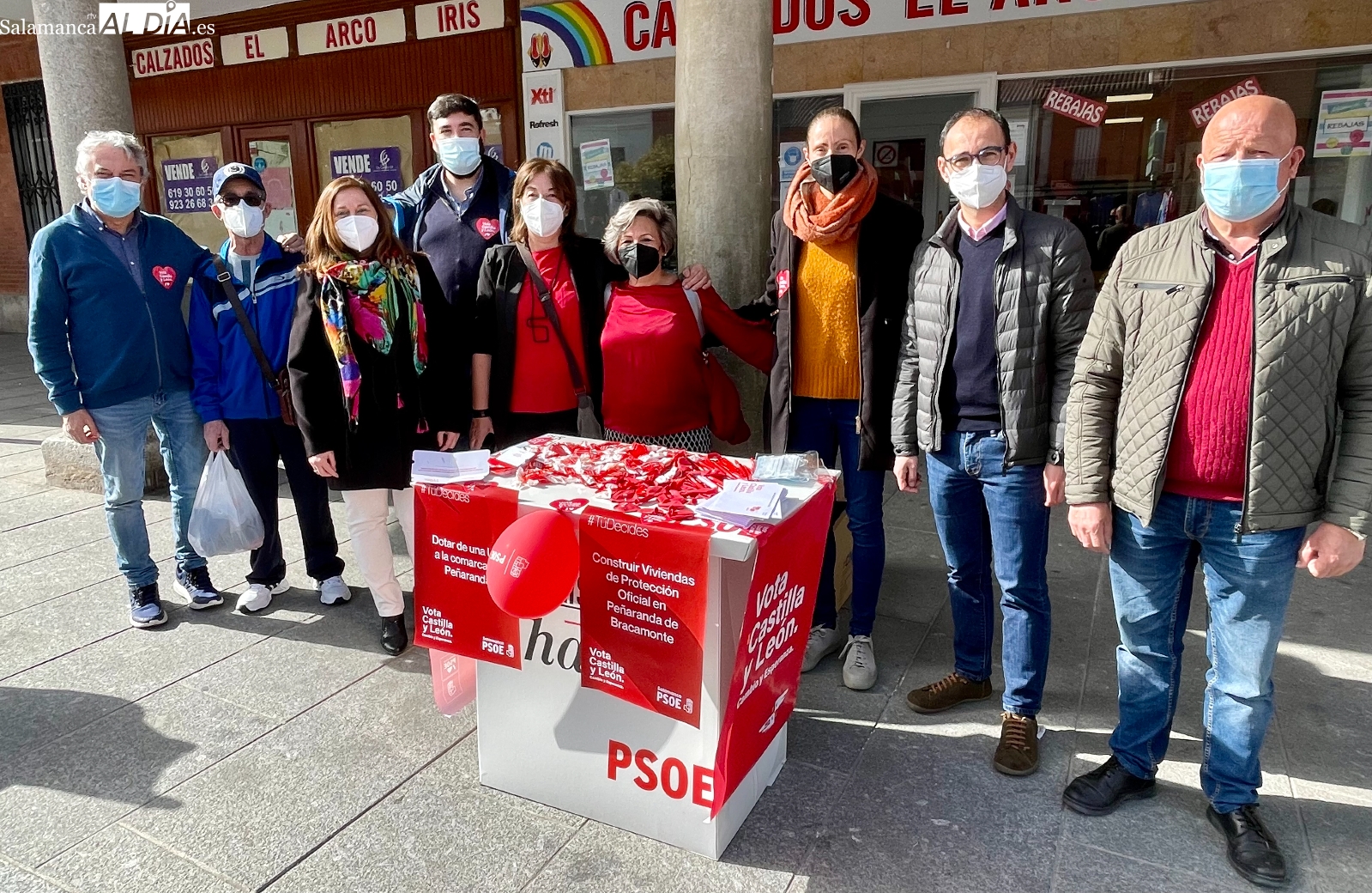 Los socialistas aseguran que el PP miente más que habla en las inversiones en Peñaranda y que Mañueco incumplirá con trampas y corrupción