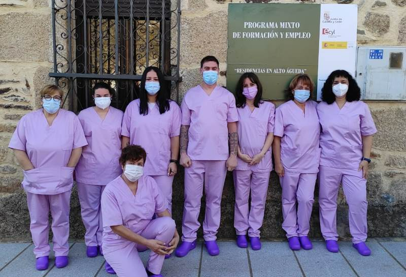 Los alumnos de la AFE ‘Residencias en Alto Águeda’ inician sus prácticas