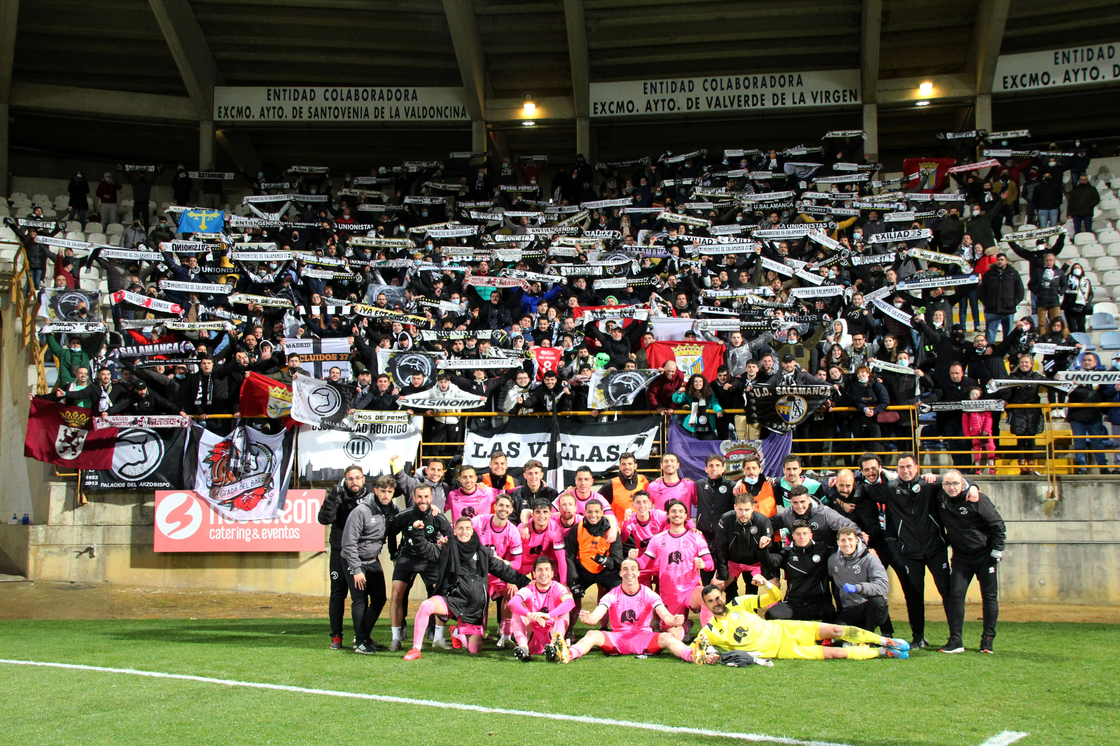 Unionistas ‘canta las cuarenta’ antes de otra fiesta en el Reina