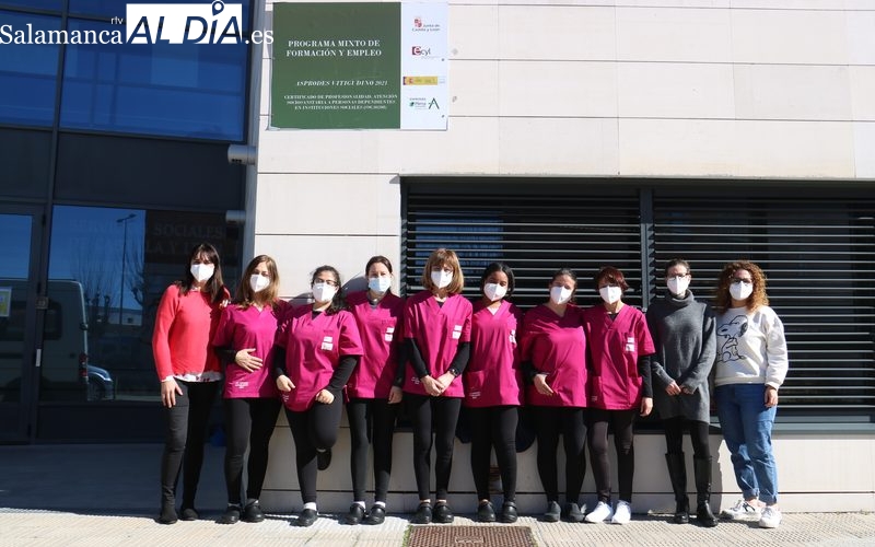 Asprodes imparte en Vitigudino una Acción de Formación y Empleo centrada en la Atención sociosanitaria a dependientes