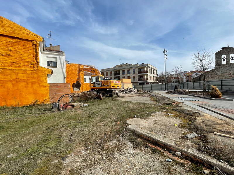Comienzan las obras del futuro Centro Cultural de Carbajosa