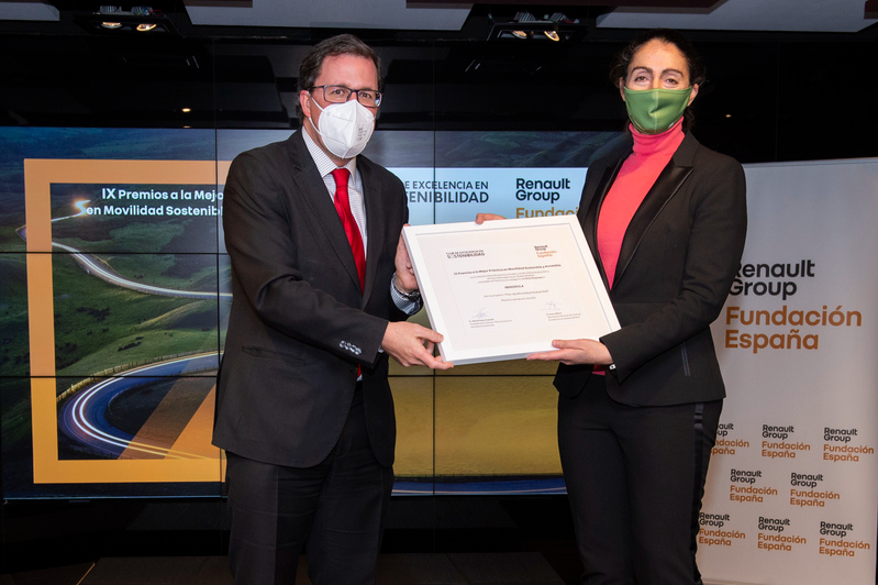 Iberdrola, reconocida por la Fundación Renault por su Plan Movilidad