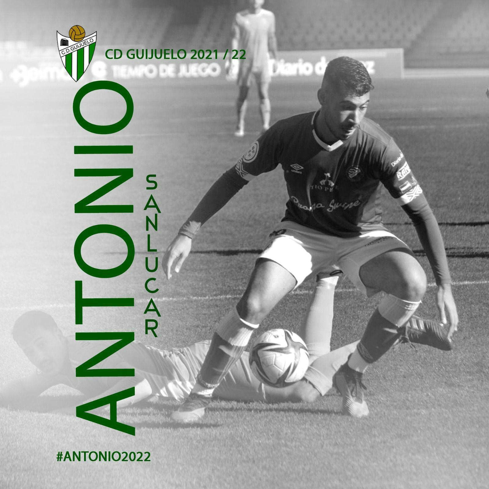 Antonio Sanlúcar, más pólvora para el ataque del Guijuelo