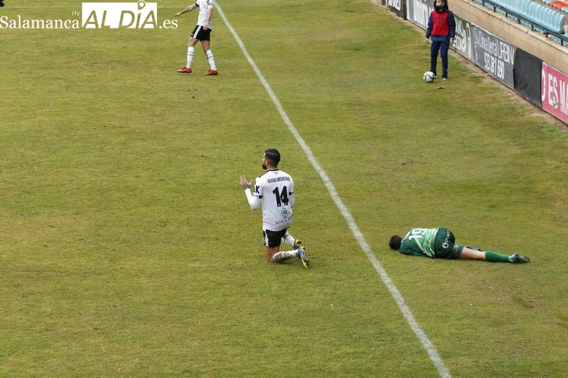 Manu Moreno, sancionado en el Salamanca UDS para el partido con el Marino de Luanco