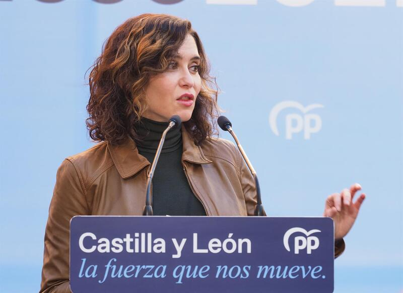 Ayuso: En Castilla y León o socialismo o libertad