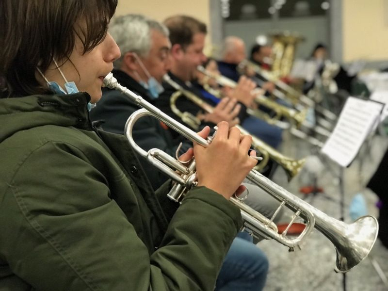 La Banda de Música de Alba de Tormes prepara un disco de marchas procesionales por su trigésimo aniversario