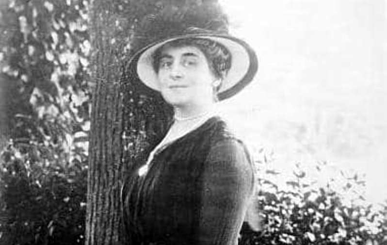 La visita de la multimillonaria estadounidense miss Morgan, un acontecimiento en la Salamanca de 1912