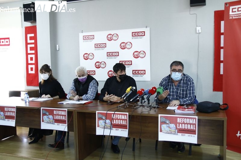 Lo responsable es apoyar la reforma laboral, después del acuerdo alcanzado, el mensaje de UGT y CCOO para  los partidos políticos 