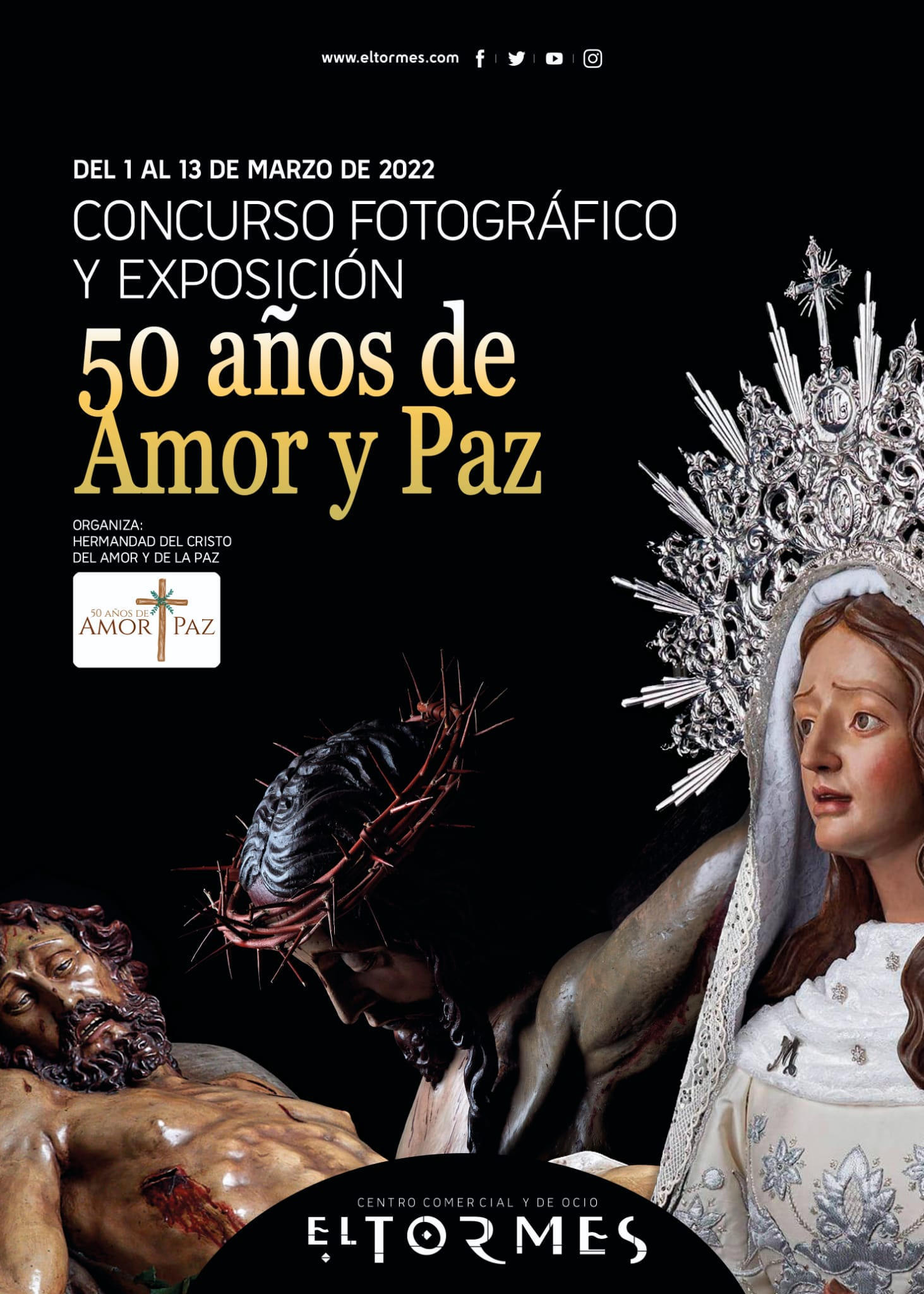 La Hermandad del Cristo del Amor y de la Paz acogerá un concurso fotográfico y una exposición