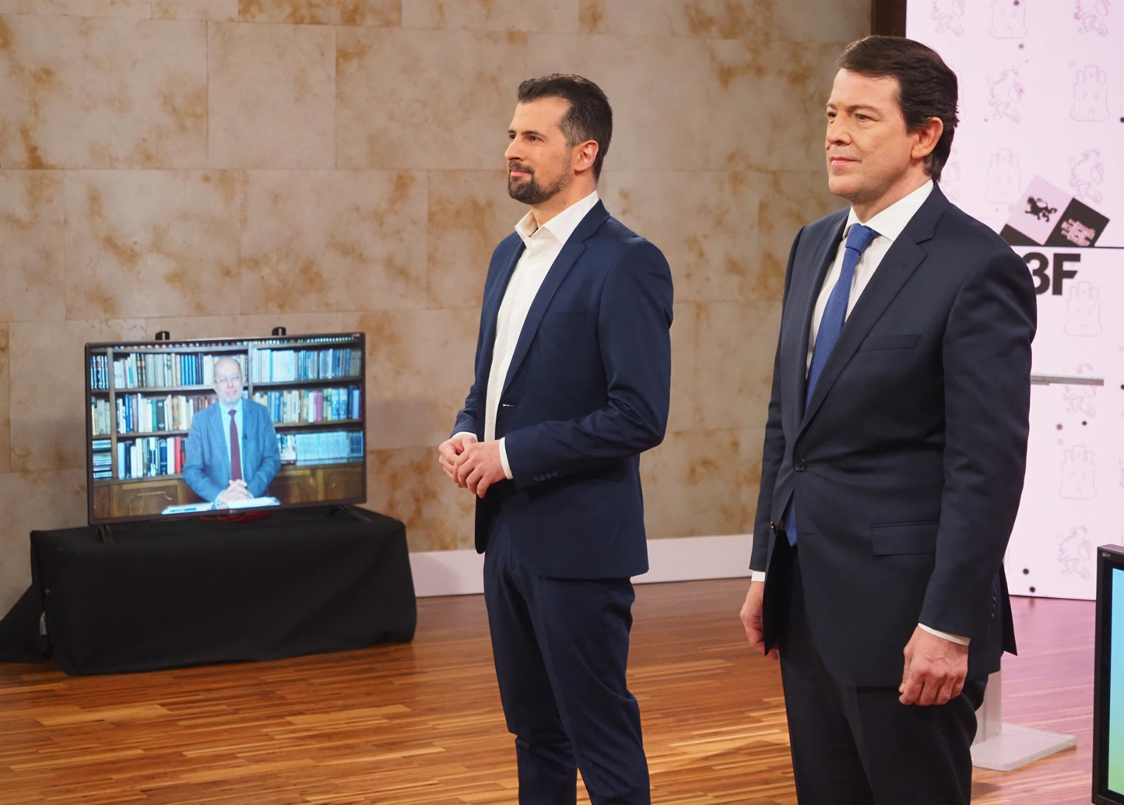 Igea compite con Mañueco por la gestión de Gobierno mientras Tudanca insiste en hablar de cambio a partir del 13F