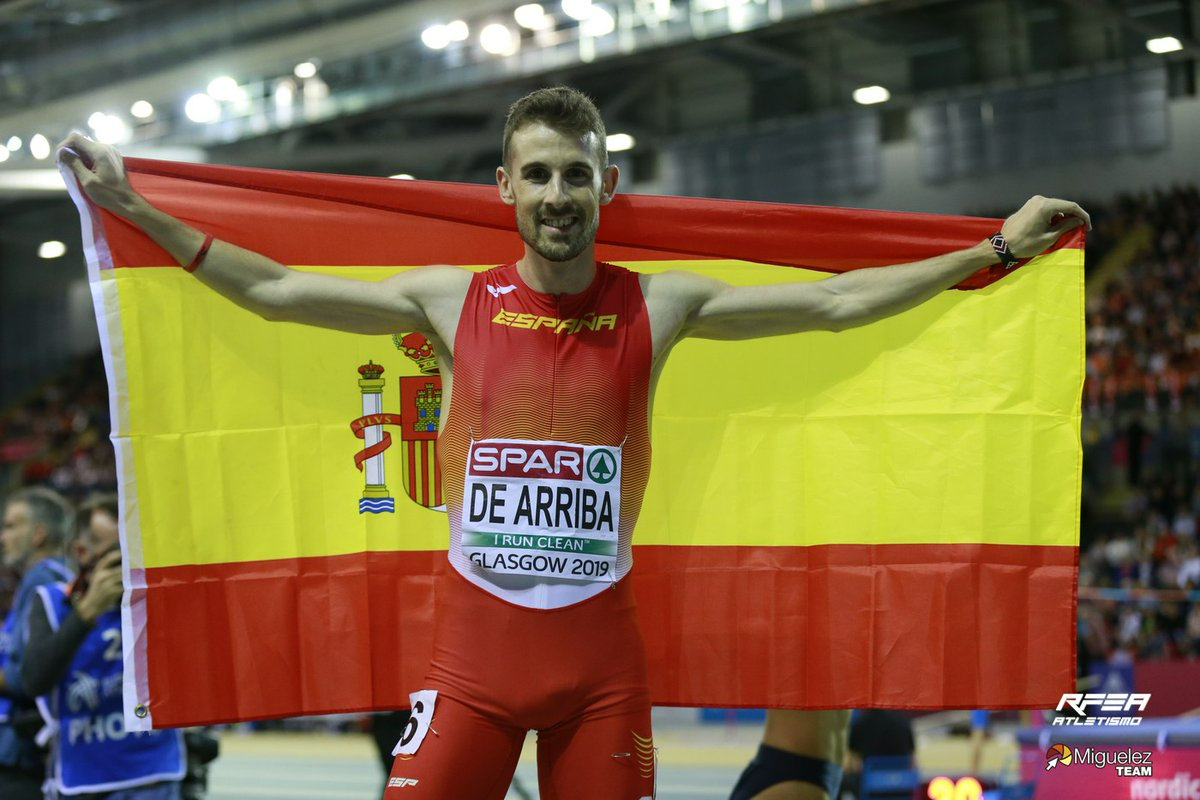 Álvaro de Arriba logra la mínima para el Mundial de Belgrado