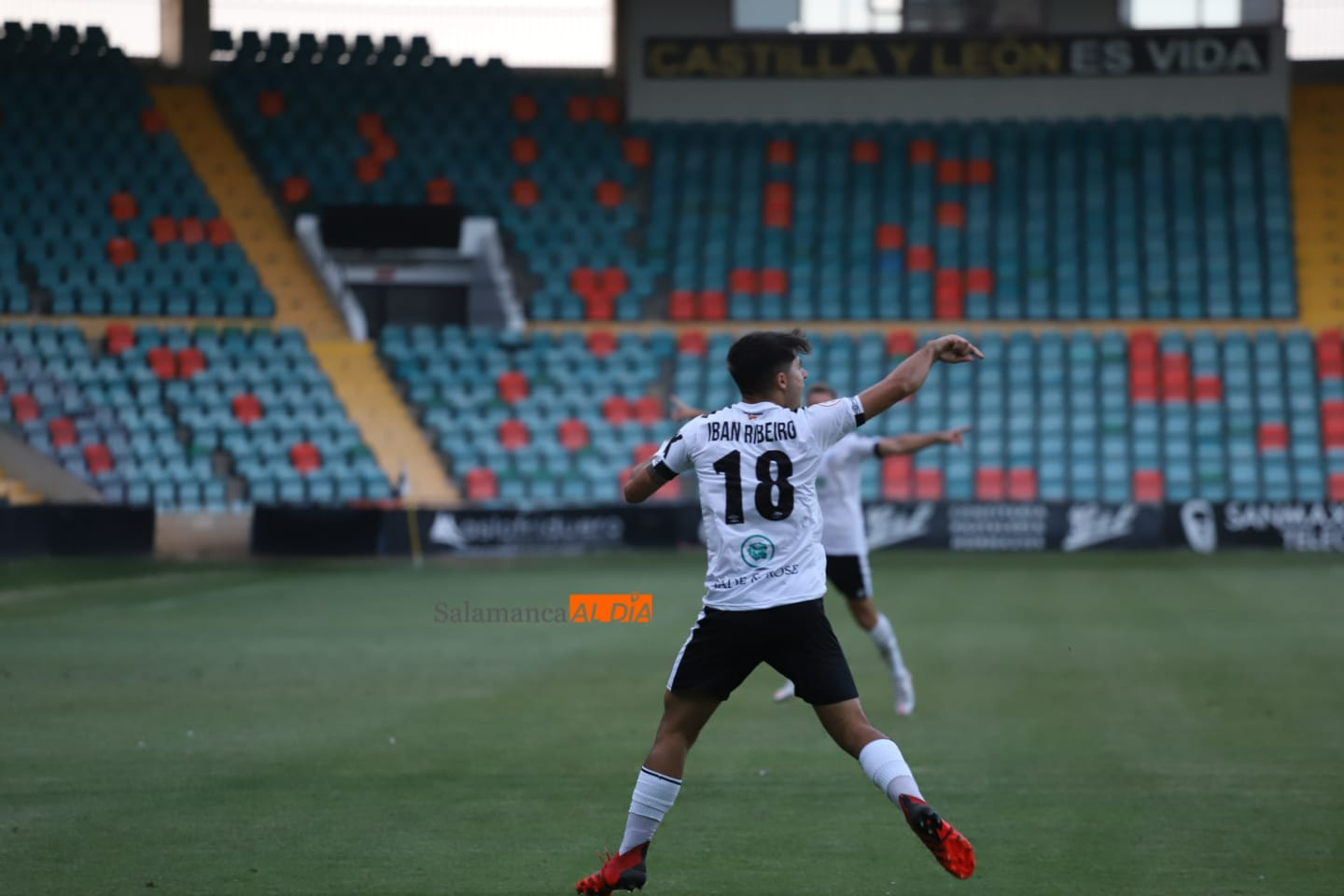 Ibán Ribeiro, el gol del Salamanca UDS tiene nombre y apellido