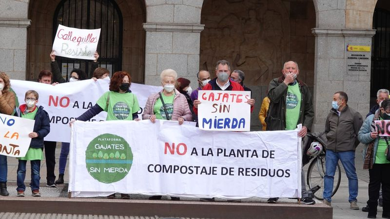 Gajates sin mierda vuelve a manifestarse y protesta en Salamanca