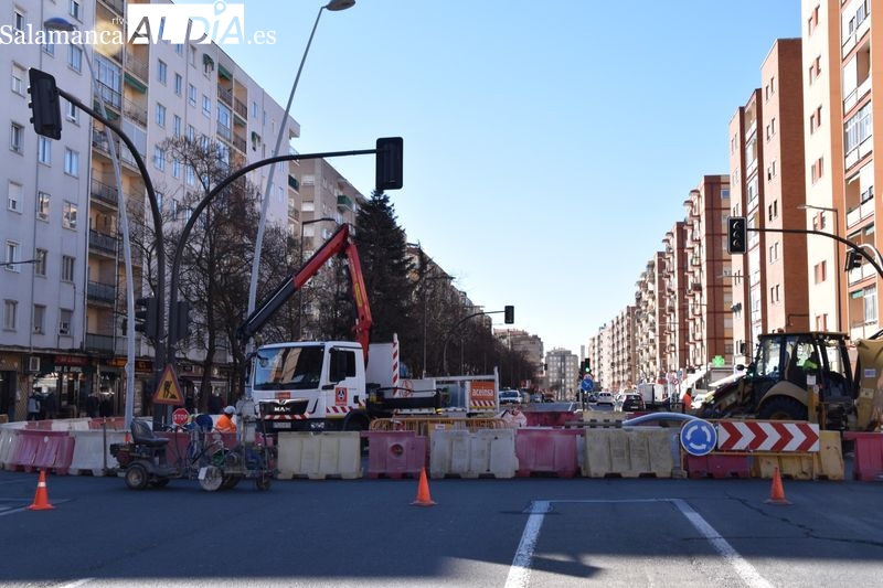 Comienzan las obras para la nueva rotonda en el cruce de Federico Anaya, los Cedros y Paseo de los Olivos  