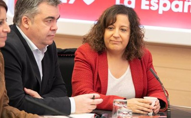 Iratxe García (PSOE) ve unos sondeos muy abiertos y cree que habrá que esperar hasta casi el último momento