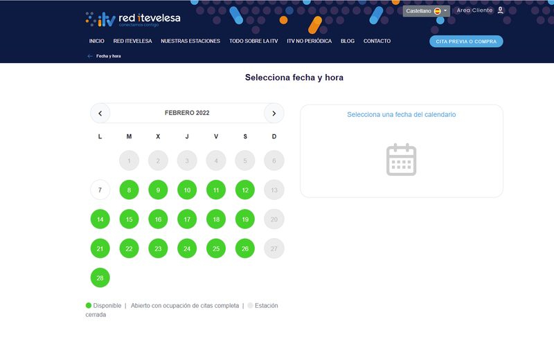 La ITV de Vitigudino ofrece ya fechas disponibles en febrero 